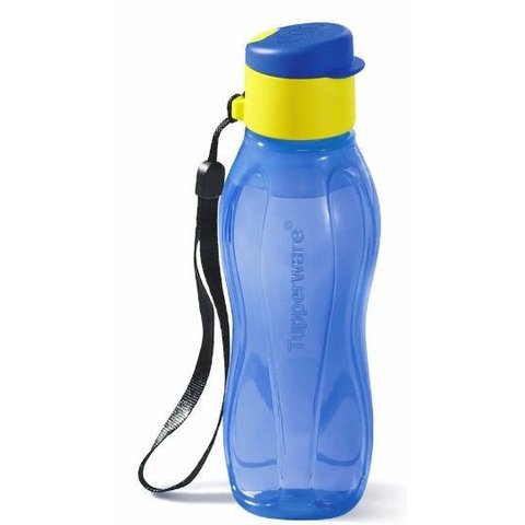 Eco Tupper 310ml Azul Royal (tampa Amarela e Azul) Tupperware