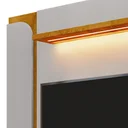Ver imagem 6 de Painel para TV 75 pol com LED 180cm Maresca B02 Off White Naturalle - Lyam Decor