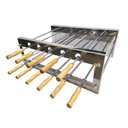 Ver imagem 1 de Churrasqueira Rotativa Cerpo 11 Espetos Dupla Inox
