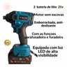 Chave de Impacto Bateria 38v Brushless Profissional Nakasaki - 5
