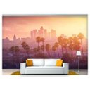 Ver imagem 1 de Papel de Parede Cidade Prédios Los Angeles 3d 6m² Ncd197