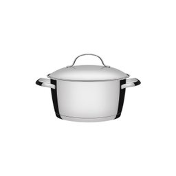 Jogo Panelas Tramontina Allegra Aço Inox Fundo Triplo 5pçs:aço Inox - 5