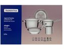Ver imagem 2 de Jogo Panelas Tramontina Allegra Aço Inox Fundo Triplo 5pçs:aço Inox