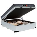 Ver imagem 6 de Cama Box Baú Casal + Colchão Ortopédico Resistente Pró D28 Prime Colchões 60x138x188 Cor:branco