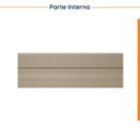 Ver imagem 3 de Rodapés para Balcão de Cozinha Planejada 30cm Ipanema CabeCasa MadeiraOriginals Bege/Fendi Trama