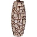 Ver imagem 1 de Vaso Decorativo Enfeite Casa Cerâmica 45x21x21cm Bege