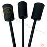 Lustre Sputnik Hashteg 6xe27 Moderno para Sala de Jantar Preto - 9