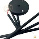 Ver mais imagens de Lustre Sputnik Hashteg 6XE27 Moderno para Sala de Jantar Preto