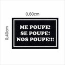 Ver imagem 2 de Tapete Me Poupe 60x40 Antiderrapante Portas Salas e Quartos.