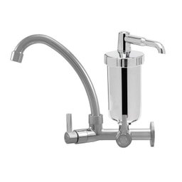 Torneira Com Filtro Parede Abs C72 Bica Móvel - 1