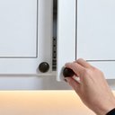 Ver imagem 7 de Cozinha Isis Americana Compacta com LED Incluso e Espaço Forno e Microondas Branca