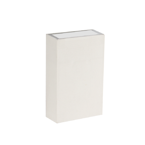 Arandela Fit Retangular Branca 4w 3000k Área Externa Bivolt - Nordecor 2048