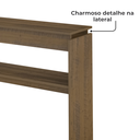 Ver imagem 5 de Buffet Aparador 1 Prateleira 100 Cm Pinho Arly