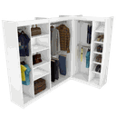 Ver imagem 1 de KIT MODULAR CLOSET OU COMÉRCIO (M86+M 134+M135) M137.2021.B MUNDI MOVEIS