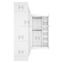 Ver imagem 6 de KIT MODULAR CLOSET OU COMÉRCIO (M86+M 134+M135) M137.2021.B MUNDI MOVEIS
