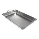 Ver imagem 3 de Kit com Cuba Gastronômica de Inox Gn 1/1 de 65 Mm com Alças e Tampa Frigopro
