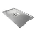 Ver imagem 4 de Kit com Cuba Gastronômica de Inox Gn 1/1 de 65 Mm com Alças e Tampa Frigopro