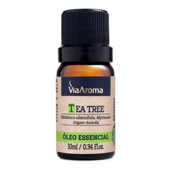 Kit Óleos Essenciais Tea Tree Melaleuca Eucalipto Lavanda - 2