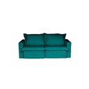 Ver imagem 5 de Sofá Cama Paris Retrátil e Reclinável em Linho Sofatec Verde