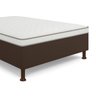 12 Pés Cama Box e Cabeceira Universal Castor Gazin Ortobom Pe de 13cm Tabaco - 5