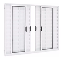 Ver imagem 1 de Veneziana Alumínio Branco 1,20 (a) X 1,20 (l) Linha Malta Cmc sem Grade