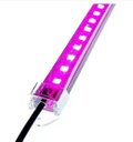 Ver imagem 1 de Barra Led 5054 com 75 Cm - 12v - Rosa- 54 Leds - 15w - com Calha de Proteção Transparente