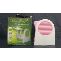 Mini Circulador Climatizador de Umidificador Ventilador Portátil - 3