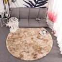 Ver imagem 1 de Tapete Peludo Redondo Luxo Diametro 1,80 Metros