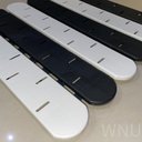 Ver imagem 2 de Tapete Banheiro Estrado Antiderrapante Com 108 Ventosas:Preto c/Branco