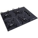 Ver imagem 3 de Cooktop à Gás Atlas Agile Up Glass 4 Bocas Preto Bivolt 300001008