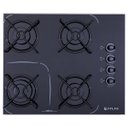 Ver imagem 2 de Cooktop à Gás Atlas Agile Up Glass 4 Bocas Preto Bivolt 300001008