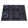 Cooktop à Gás Atlas Agile Up Glass 4 Bocas Preto Bivolt 300001008 - 1