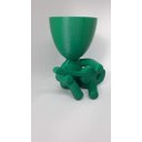Ver imagem 1 de Vaso Decorativo - Robert Plant - Tocando Guitarra - Impresso em 3D