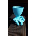 Ver imagem 3 de Vaso Decorativo - Robert Plant - Tocando Guitarra - Impresso em 3D