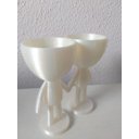 Ver imagem 2 de Vaso Decorativo - Robert Plant - Gêmeos - Impresso em 3D