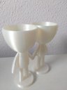 Ver imagem 2 de Vaso Decorativo - Robert Plant - Gêmeos - Impresso em 3D