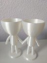 Ver imagem 1 de Vaso Decorativo - Robert Plant - Gêmeos - Impresso em 3D