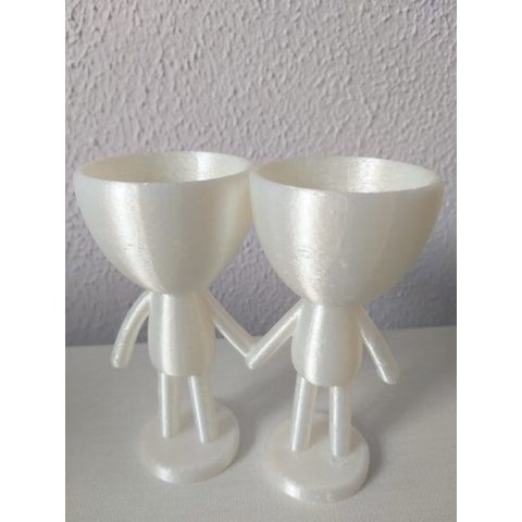 Vaso Decorativo - Robert Plant - Gêmeos - Impresso em 3D