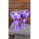 Ver imagem 2 de Vaso Decorativo - Robert Plant - Gêmeos - Impresso em 3D