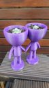 Ver imagem 2 de Vaso Decorativo - Robert Plant - Gêmeos - Impresso em 3D