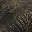 Ver imagem 5 de Papel de Parede Estampado Folhagem Preto e Dourado+ Cola Inclusa- Vinilico Lavável