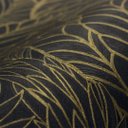 Ver imagem 6 de Papel de Parede Estampado Folhagem Preto e Dourado+ Cola Inclusa- Vinilico Lavável