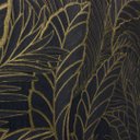 Ver imagem 3 de Papel de Parede Estampado Folhagem Preto e Dourado+ Cola Inclusa- Vinilico Lavável