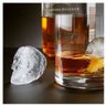 Kit com 2 duas formas de gelo caveira 3d para drink whisky refrigerante suco vodka gin top hallowen - 6