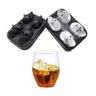 Kit com 2 duas formas de gelo caveira 3d para drink whisky refrigerante suco vodka gin top hallowen - 5