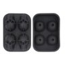 Kit com 2 duas formas de gelo caveira 3d para drink whisky refrigerante suco vodka gin top hallowen - 1
