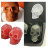 Kit com 2 duas formas de gelo caveira 3d para drink whisky refrigerante suco vodka gin top hallowen - 7