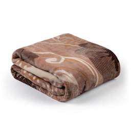 Cobertor Jolitex Casal Dyuri Plus Microfibra Escolha Estampa Estampa:nilo Cinta Bege - 2