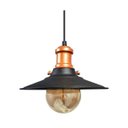 Ver imagem 5 de Lustre Pendente Industrial Moderno Nordic Preto Com Cobre