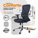 Ver imagem 4 de Cadeira Presidente Oficial Comfort Work - 3 - Work sem Apoio